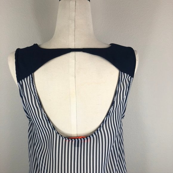 Nordstrom Love Tree Striped Wrap Blouse - Picture 5 of 8